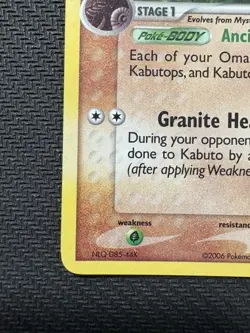 Pokemon TCG Kabuto EX Legend Maker 26/92 Reverse Holo Stamped LP Excellent Card - Image 5