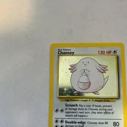 Pokemon TCG Chansey Holo Rare Card Base Set 3/102 - Image 4