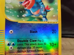 ✨ Feraligatr 46/165 Expedition Reverse Holo 2002 POKEMON CARD - Image 3