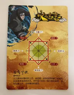 Neji Hyuga SSR Gold/Foil Card - Naruto Trading Card - HY11060 - Image 2