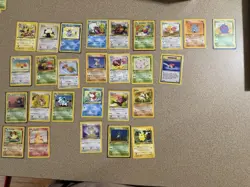 Pokemon TCG Vintage 1st Edition Jungle Lot, 27 Cards. - Image 1