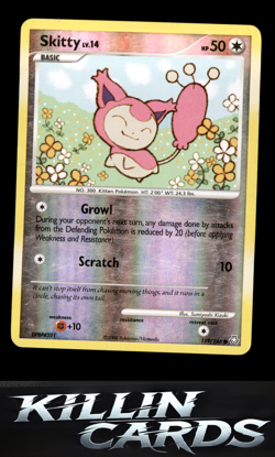 Reverse Holofoil Skitty 119/146 Pokemon Common Legends Awakened Card MP - Image 1