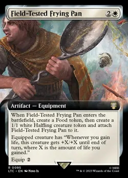 MTG Field-Tested Frying Pan Extended Art ** LTC Commander ** English - Image 1