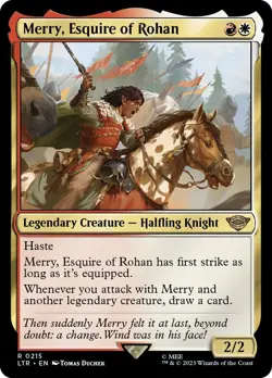 MTG Merry, Esquire of Rohan ** The Lord of the Rings ** English - Image 1