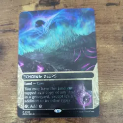 Echoing Deeps (0103) (Borderless) (Galaxy Foil) Edge of Eternities: Stellar... - Image 1