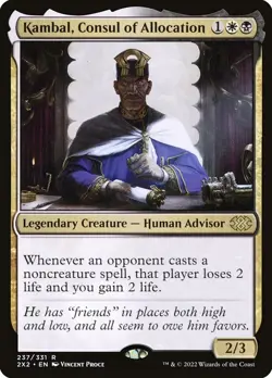 MTG Kambal, Consul of Allocation ** Double Masters 2022 ** English - Image 1