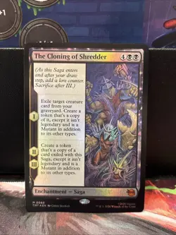 The Cloning of Shredder Teenage Mutant Ninja Turtles Foil NM - Image 1