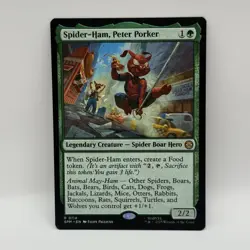 Lot of 5 MTG Universes Beyond: Spider-man Noir Punk Ham Porker India Spiderverse - Image 3