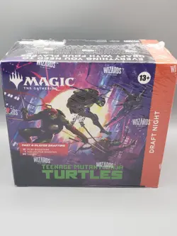MTG Teenage Mutant Ninja Turtles Draft Night Box-New/Factory Sealed - Image 1