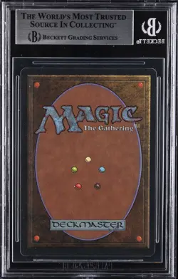 1993 MAGIC: THE GATHERING UNLIMITED R B MAHAMOTI DJINN BGS 8.5 - Image 2