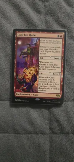 Cool but Rude #089 MTG TMNT Rare - Non-Foil - Near Mint - Commander Combo! - Image 1