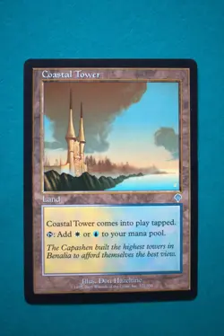 Coastal Tower - MTG - Invasion - Never Played - Magic The Gathering(1) - Image 1