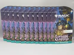 Magic The Gathering Lorwyn Eclipsed Play Booster Lot of 12 - Image 1