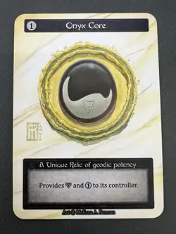 Sorcery Contested Realm - Onyx Core - Beta NM/M - Image 1