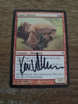 Ingot Chewer Artist Proof SIGNED By Kev Walker Magic The Gathering - Image 1