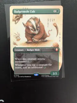 Badgermole Cub (Borderless) Avatar: The Last Airbender Regular - Image 3