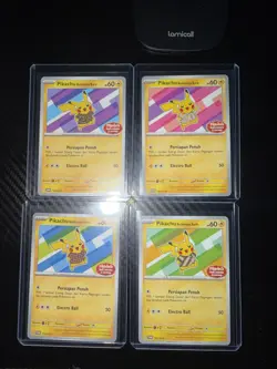 Pokemon Pikachu Berkemeja Batik Promo Set Indonesia Exclusive. NM - Image 1