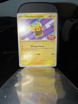 Pokemon Pikachu Berkemeja Batik Promo Set Indonesia Exclusive. NM - Image 2