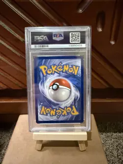 2024 POKEMON S&V PALDEAN FATES 075 MIMIKYU BLACK STAR PROMO P.C. STAMP -PSA 9 - Image 2