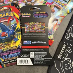 Pokemon TCG Mega Evolution Phantasmal Flames Booster Packs Factory Sealed 15x - Image 2