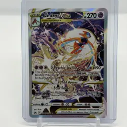 Pokemon TCG Deoxys VSTAR GG46/GG70 Crown Zenith: Galarian Gallery NM - Image 1