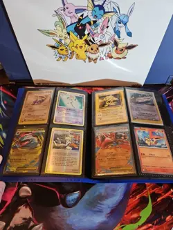 160 Pokemon Binder Collection | 30+ Vintage/WOTC/EX's+ Modern Holos + More - Image 2