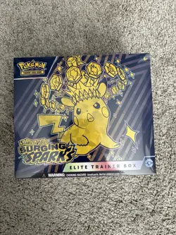 Pokemon TCG Scarlet & Violet Surging Sparks Pokemon Elite Trainer Box ETB SEALED - Image 1