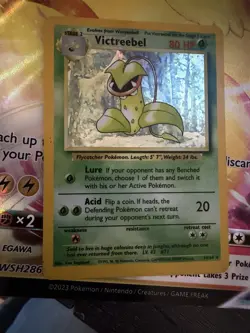 Pokemon TCG Victreebel Jungle 14/64 Holo Unlimited Misprint MP - Image 3