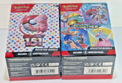 POKEMON TCG - SCARLET & VIOLET 151 + SURGUNG SPARKS BOOSTER BUNDLE BOX SEALED - Image 1