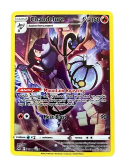 Chandelure TG04/TG30 SWSH11: Lost Origin Trainer Gallery Ultra Rare Pokemon TCG - Image 1