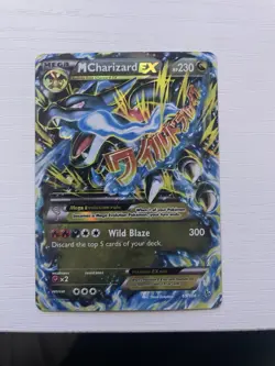 M Charizard EX 69/106 Flashfire Mega Holo Ultra Rare Pokemon TCG Card - Image 1