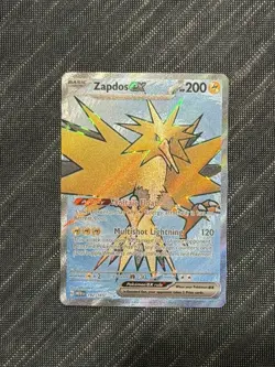 Pokemon Zapdos ex Scarlet & Violet 151 192/165 Ultra Rare Full Art Holo - Image 1