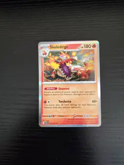 Skeledirge - Pokemon SV08 Surging Sparks Holo Rare #031/191 - Image 1