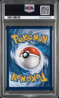 2025 POKEMON WHT EN-WHITE FLARE BLACK WHITE RARE #173 RESHIRAM EX PSA 9 - Image 2