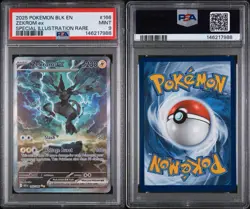 2025 POKEMON BLK EN-BLACK BOLT #166 ZEKROM EX SPECIAL ILLUSTRATION RARE PSA 9 - Image 3