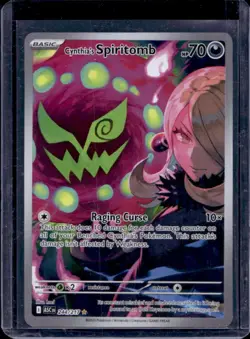 2026 Pokemon Ascended Heroes Cynthia's Spiritomb Illustration Rare #244/217 - Image 1