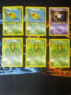 Pokemon TCG Neo Discovery X6 Vintage WOTC Mixed Condition - Image 1
