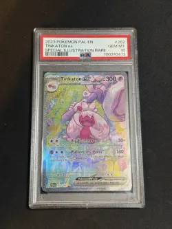 Pokemon TCG Tinkaton ex Paldea Evolved 262/193 Special Illustration Rare PSA 10 - Image 1