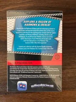 New Sealed Pokemon TCG Scarlet & Violet Black Bolt Booster Bundle Box 6 packs - Image 2