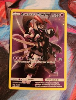 Armored Mewtwo SM228 Pokemon Sun & Moon Black Star Promo -- NM - Image 1