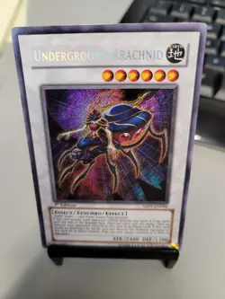 Yugioh: Underground Arachnid - ABPF-EN096 - Secret Rare - Unlimited - DVY20 - Image 1