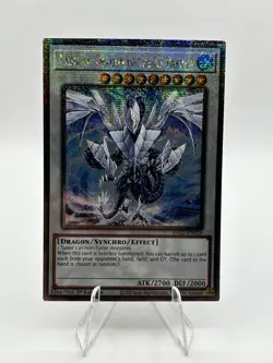 Trishula Dragon of the Ice Barrier RA02-EN026 QCSR 1st Ed Near Mint - Image 1