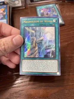 Mausoleum of White LCKC-EN036 Ultra Rare Yugioh Legendary Collection Kaiba - Image 2