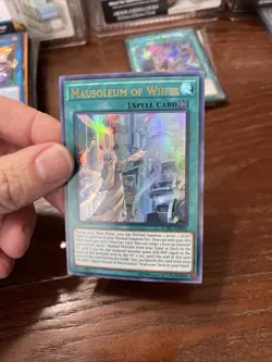 Mausoleum of White LCKC-EN036 Ultra Rare Yugioh Legendary Collection Kaiba - Image 3