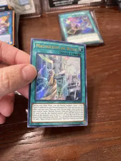 Mausoleum of White LCKC-EN036 Ultra Rare Yugioh Legendary Collection Kaiba - Image 5