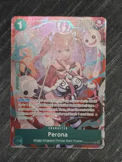 Perona OP09-034 Campaign Dash Pack Promo Heroines Edition One Piece Card English - Image 1