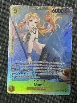 2026 One Piece Heroines Edition Nami Super Rare SR EB03-053 - Image 1
