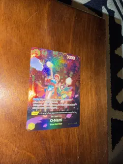 One Piece O-Nami SP Alternative Art Card OP06-101 English - Image 2