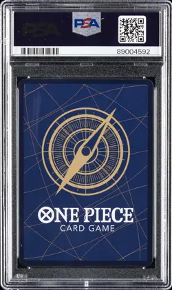 2022 ONE PIECE JPN OP01-ROMANCE DAWN MANGA ALTERNATE ART #120 SHANKS PSA 10 - Image 2