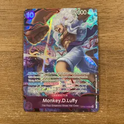 Monkey.D.Luffy OP05-119 2nd Anniversary Promo One Piece CCG TCG - Image 1